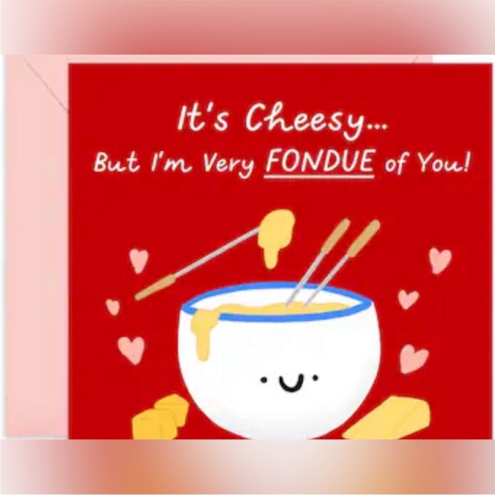 Love Fondue Greeting Card